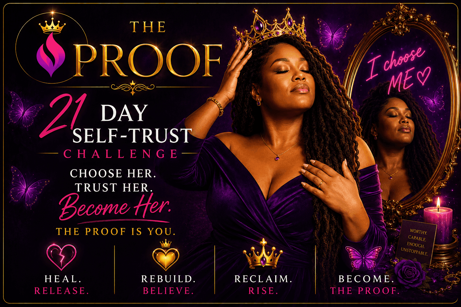 The Proof - 21 Days of Self Trust Challenge